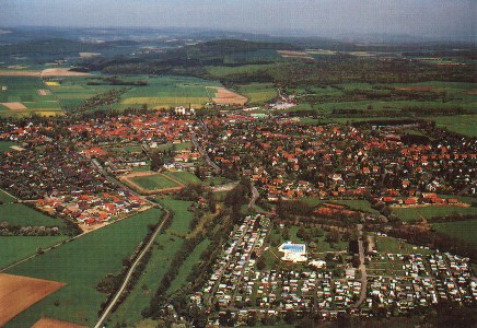 Luftaufnahme von Dransfeld